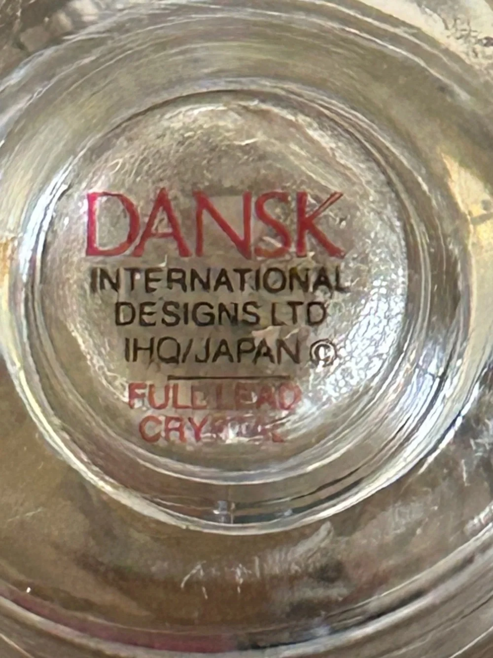 Mid Century Dansk Crystal Candle Holder Designed By Jens Quistgaard Votive Taper